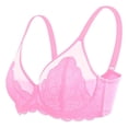 thumbnail image 6 of Bras for Women Minimizer JIANLAI ,Full Cup See Through Lace Everyday Bra, Adjustable Straps Elegant Comfort Bra, 6 of 6