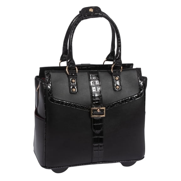 JKM & Company Women's Rolling 13-17" Laptop Bag