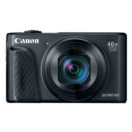 Canon PowerShot SX740 HS Camera with 40x Optical Zoom and 20.3 Megapixel CMOS Sensor (Black)