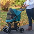 thumbnail image 5 of Pet Gear Happy Trails Lite Dog Stroller, Pine Green, 5 of 6