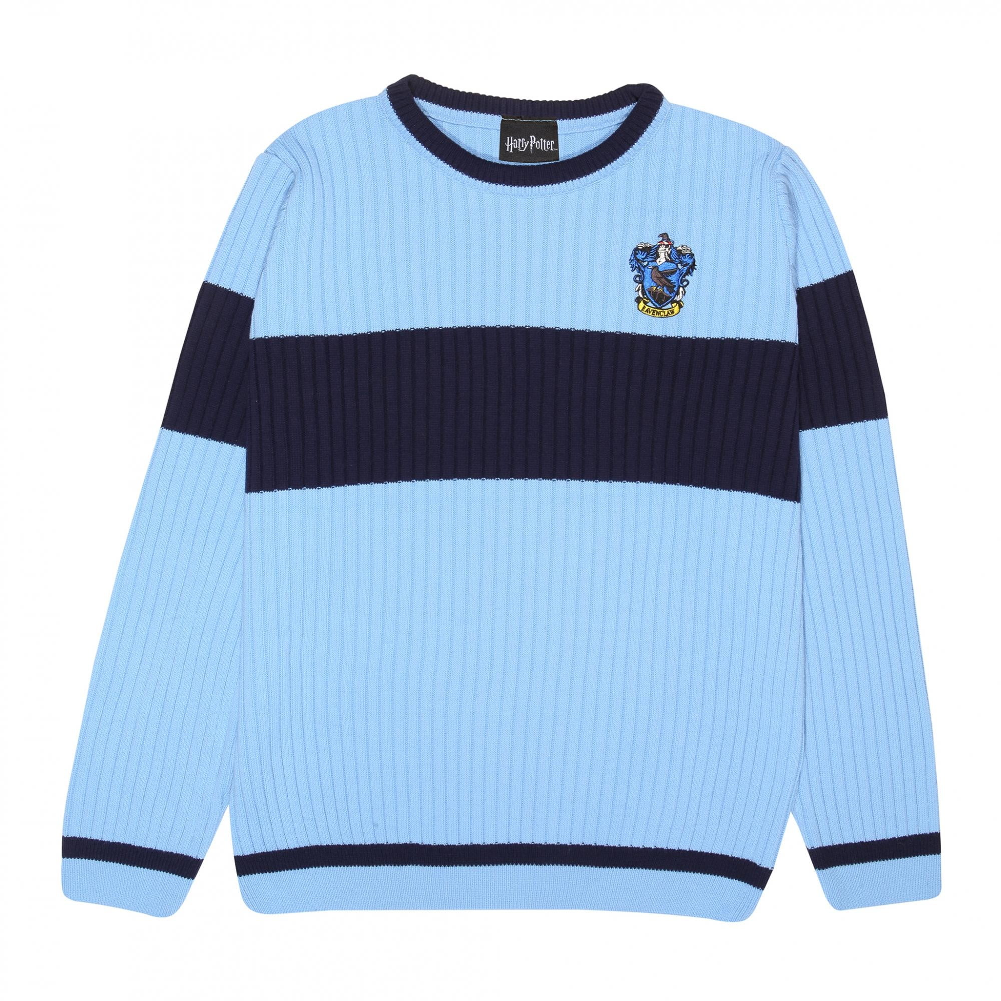 Official Kids Harry Potter Ravenclaw Quidditch Knitted Jumper Boys Girls
