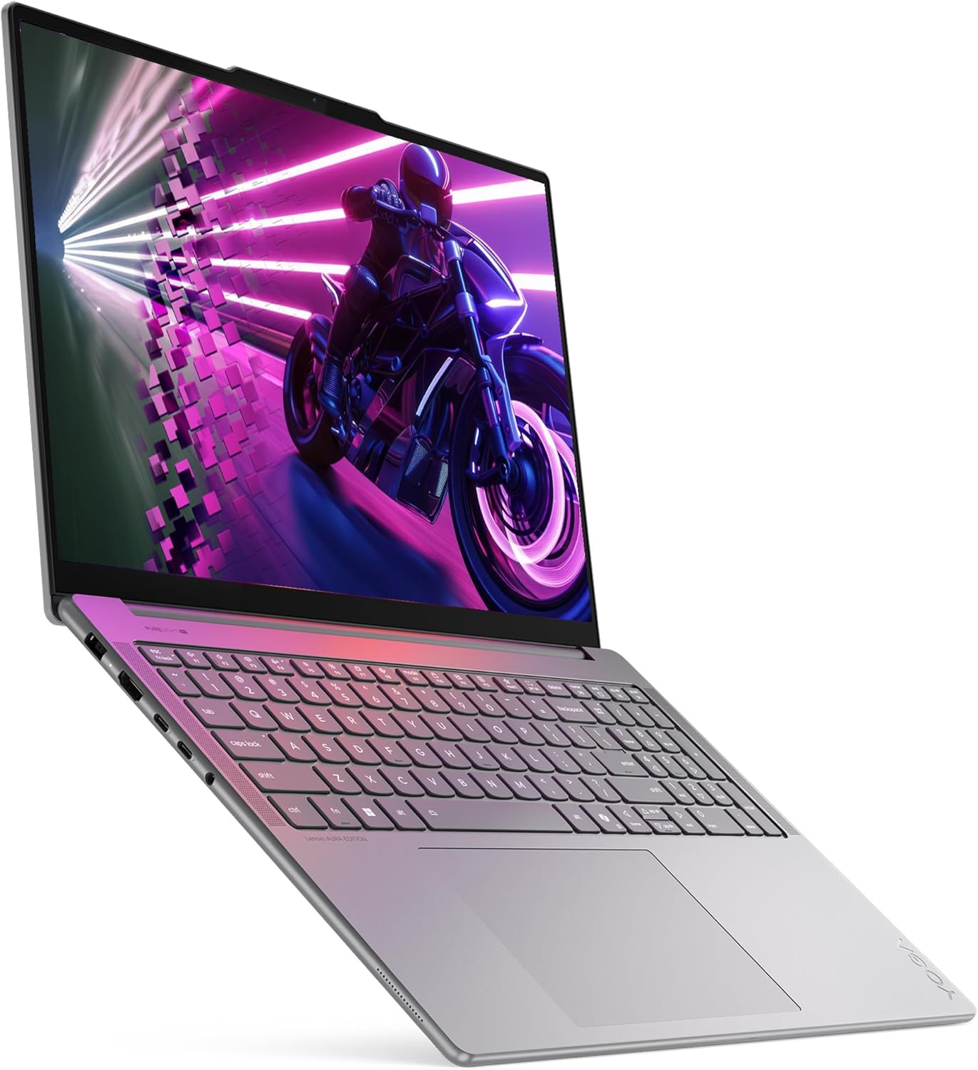 Lenovo Yoga Pro 9i Laptop, Intel Ultra 9-285H, 32 GB LPDDR5x RAM, 4 TB PCIe SSD, 16" 3.2K (3200x2000) OLED Touchscreen, Nvidia G-Force RTX 5060, Backlit Keyboard, W11 Pro, Luna Grey