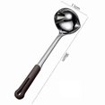 thumbnail image 2 of Grease Trap Stainless Steel Oil Separation Spoon 304 Oil Filter Spoon Oil Filter Skimmer Separate S, 2 of 5