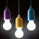 thumbnail image 4 of Bombilla LED colgante con pilas, coloridas bombillas de cable de tracción (roja) Lamparas, 4 of 8