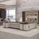 thumbnail image 3 of Luxury Executive Office Desk Drawers Writing Workbench Modern Office Desk Reception Scrivania Con Cassetti Home Furniture My Lux Decor Round, 3 of 11