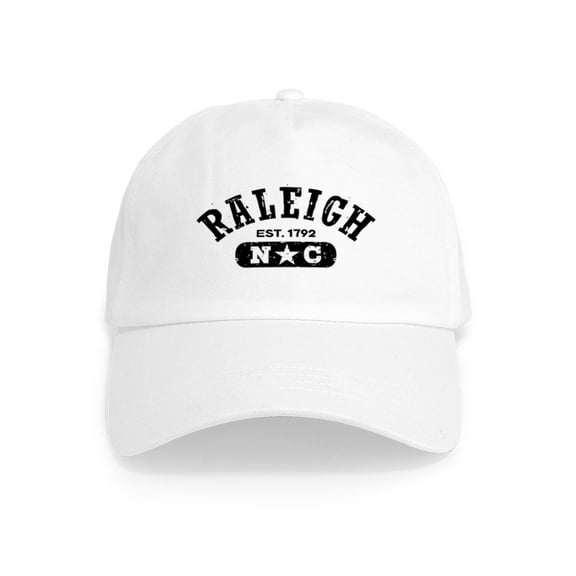 CafePress - Raleigh NC Cap - Adjustable 100% Brushed Unisex Casual Cotton Baseball Cap, Beige, 1