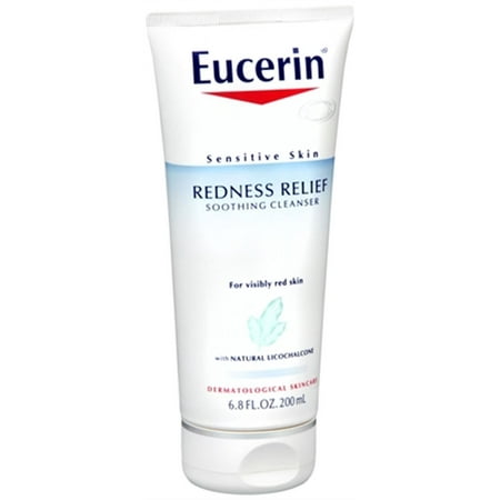 Eucerin® Redness Relief Soothing Cleanser for Sensitive Skin - 6.8 (Best Products For Redness)