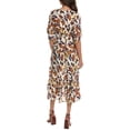 thumbnail image 2 of Bebe womens  Midi Dress, m, Beige, 2 of 3
