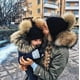 thumbnail image 4 of Gorro de bebé con doble bola de pelo, tejido a mano, estilo europeo y americano, para otoño e invierno, gorro de punto cálido y transpirable, 4 of 6