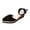 Black_001, variant on Women's Pointed Closed Toe Wedge Sandals, Adjustable Ankle Strap Platform Shoes, Comfortable Dressy Casual Footwear for 2026 Summer Daily Walking Brown 8（EU-40）