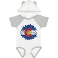 thumbnail image 3 of Inktastic Colorado Flag Sunflower Boys or Girls Baby Bodysuit, 3 of 5