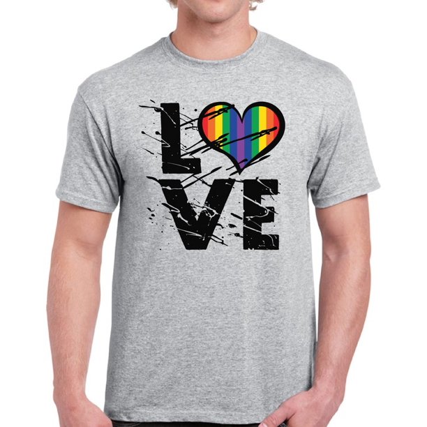 LGBTQ Lesbian Gay Love T-Shirt for Men - S M L XL 2XL 3XL 4XL 5X ...