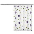 thumbnail image 2 of Kayannuo Floral PEVA Shower Curtain, 31.5" x 70.87" Waterproof, 2 of 3