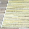 thumbnail image 4 of Couristan Monaco Alassio Indoor / Outdoor Area Rug, Sand-Sea Mist-Lemon Yellow, 5'3" x 7'6", 4 of 6