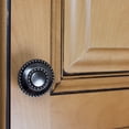thumbnail image 5 of GlideRite 1-3/8 in. Round Double Ring Beaded Cabinet Knob, Brushed Pewter, 5 of 5