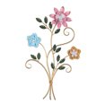 thumbnail image 4 of Arte floral de metal rústico que cuelga el arte del hierro que se utiliza ampliamente en la decoración del hogar para la oficina Hugtrwg Para estrenar, 4 of 6