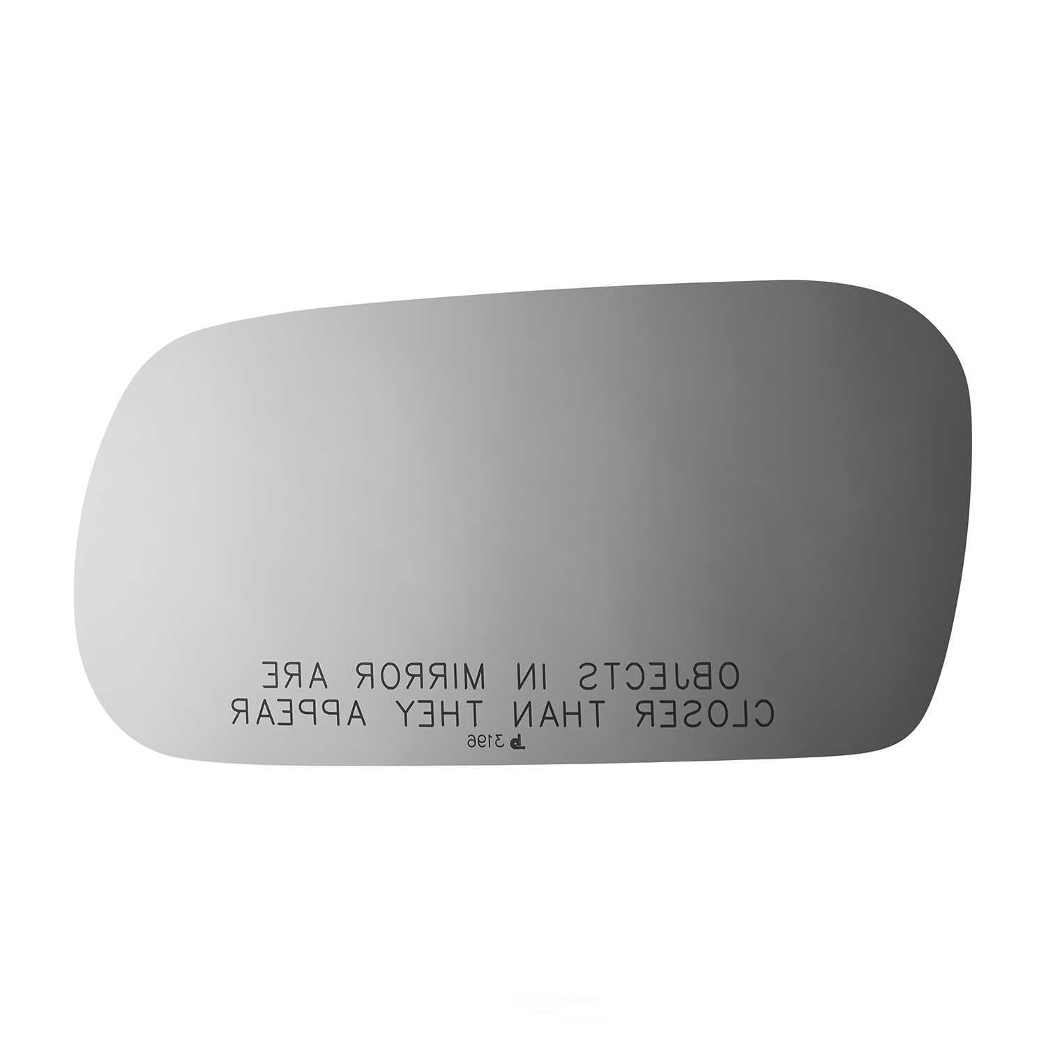 Burco Side View Mirror Replacement Glass - Clear Glass - 3196