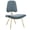 Sea Blue, variant on Maklaine Modern / Contemporary Velvet Accent Chair in Navy and Gold