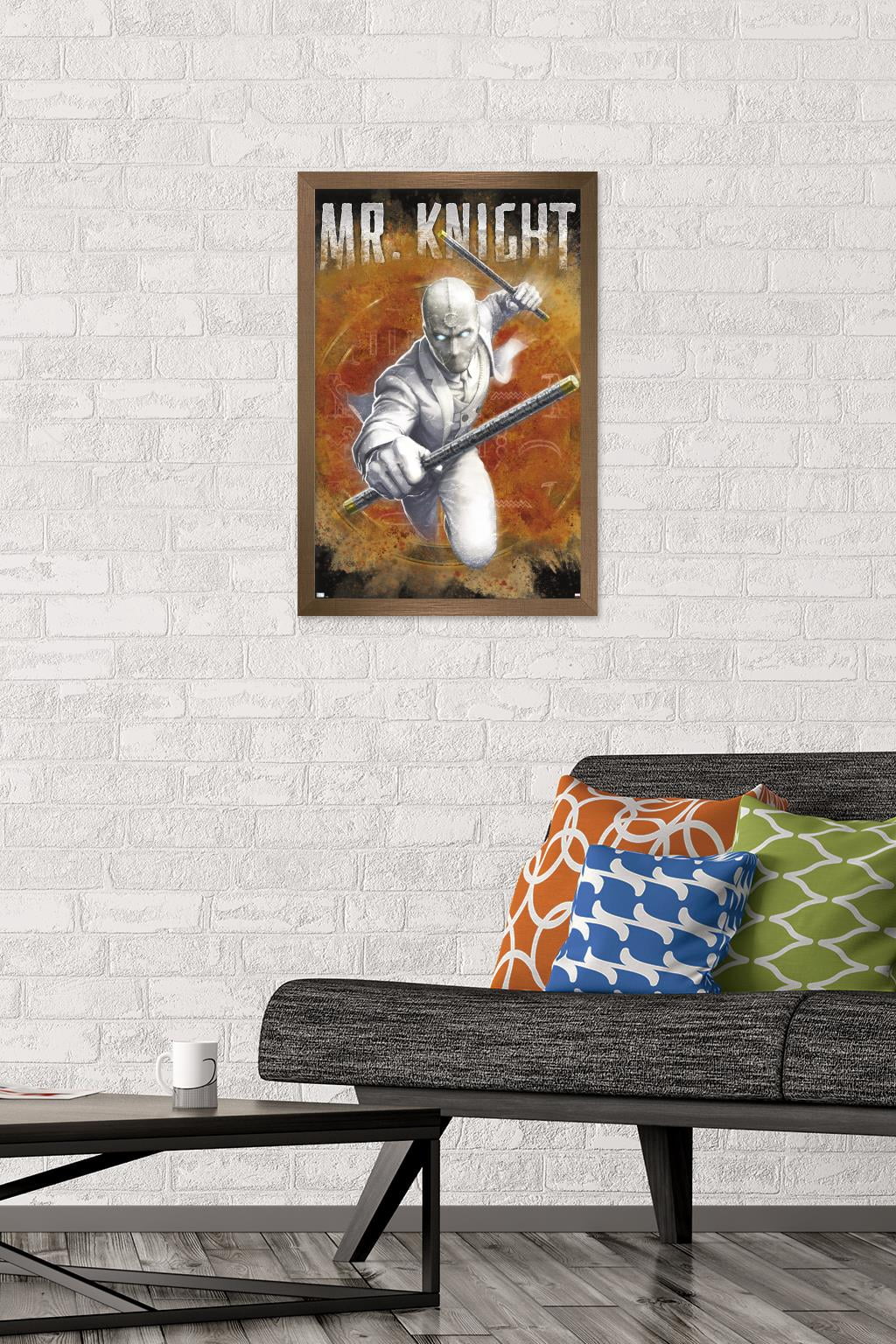 Marvel Moon Knight - Mr. Knight Wall Poster, 14.725" x 22.375" Framed