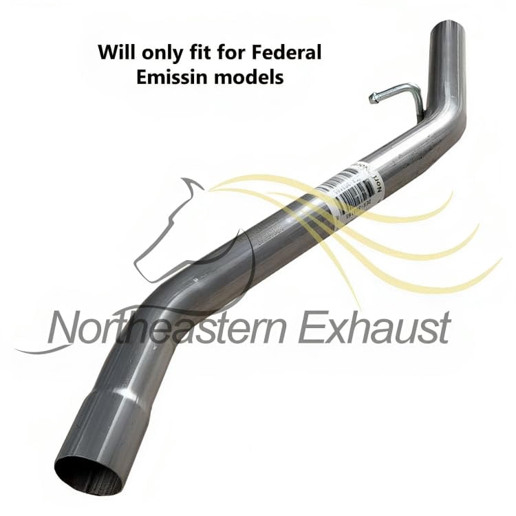 Northeastern Exhaust Resonator, Muffler & Tail Pipe Fits 2004-2009 Mazda 3 2.0L - Direct Fit Federal Emissions Only | Stainless Steel
