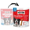 thumbnail image 3 of Milk Bone Brushing Chews Original Chicken Flavor Daily Dental Dog Treats, Small/Medium, 27.5 oz Bag, 3 of 13