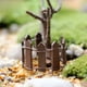 thumbnail image 3 of Micro-paisaje pequeños adornos carnosos valla de madera valla valla blanca Mini valla pequeña pequeños adornos, 3 of 3