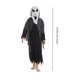 thumbnail image 2 of Disfraz de Halloween para niños Disfraz de muerte para actuación Festival de Carnaval M, 2 of 8