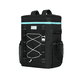 thumbnail image 1 of Mochila Hielera Impermeable Bolsa Térmica 30 L Malubero, Negra con Azul, 1 of 5