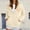 Beige-7, variant on Zip Up Jackets for Women Fleece Heart Print Oversized Long Sleeve Hooded Sweatshirts Winter Casual Hoodies