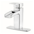 thumbnail image 4 of Pfister Kenzo Single Control 4" Centerset Bathroom Faucet in Black, 4 of 5