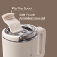 thumbnail image 4 of Coffee Traveler 20 oz - Leak-Resistant, Ceramic-Lined Insulated Travel Coffee Mug for Hot or Cold Drinks with Flip Lid & Handle, Dishwasher Safe Coffee Tumbler, Dune, 4 of 4