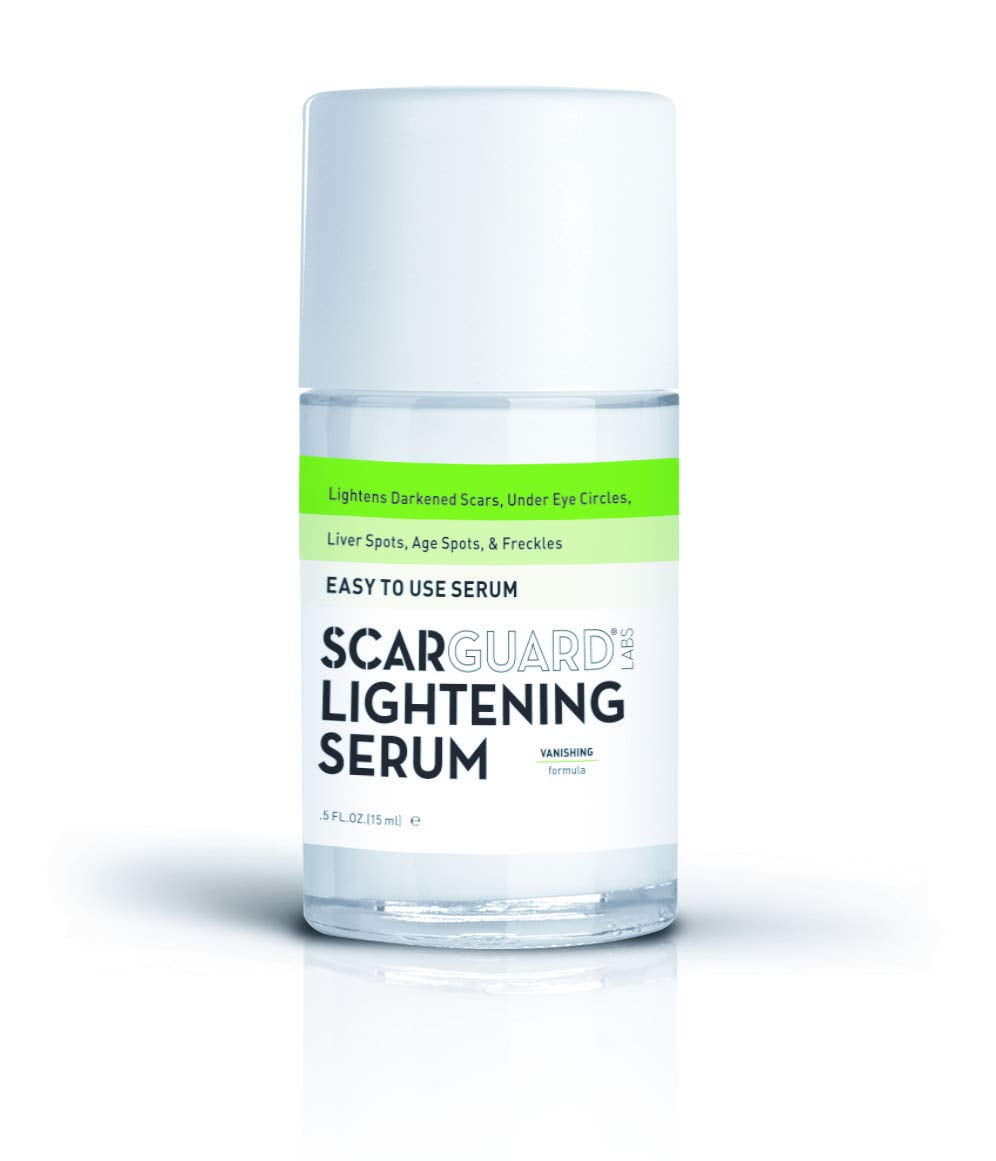 Scarguard Lightening Serum Skin Brightening Formula for Darkened Scars, Age Spots, UnderEye