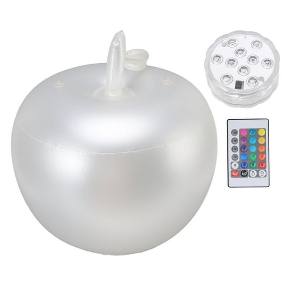 Remote Control LED Ball Light,Inflatable Apple LED Light Outdoor Ambient Lighting Ball LED Glowing Balls Expertly Crafted
