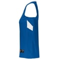 thumbnail image 4 of Holloway Sportswear 2XL Womens Dual-Side Single Ply Basketball Jersey Royal/White 224378, 4 of 5