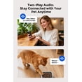 thumbnail image 4 of Teendow AI Subscription 3.5L Automatic Cat Food Dispenser with Camera for Cats, 4 of 8