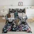 thumbnail image 2 of Castle Fairy Highland Cow Bedding Comforter Set 2pcs for Boys Girls,Rustic Farmhouse Animal Twin Comforter Sets Microfiber,Chic Floral Flowers Breathable Bedding Set,Luxury Bedroom Decor,Reversible, 2 of 8