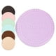 thumbnail image 1 of Espejo de bolsillo compacto con forma de galleta de chocolate, 7 unidades, con peine, accesorios de maquillaje para mujer, marrón oscuro, marrón claro, amarillo, azul, verde, rosa y morado., 1 of 5