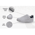 thumbnail image 5 of MILAN Men’s Sneakers Minimal Casual Lace-Up Shoes, Lightweight Comfortable Everyday Trainers Black 43, 5 of 6