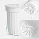 thumbnail image 4 of Elf - Macetero de riego para hierbas, color blanco, juego de 6 maceteros de almacenamiento de agua con riego automático para uso interior y exterior, 4 of 4