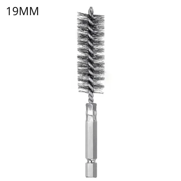 Nuevo Cepillo de limpieza de maquinaria de tubo de alambre de 8-19mm, limpiador de óxido, lavado, pulido para la industria de procesamiento de fabricación automotriz