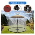 thumbnail image 3 of Umbrella Mosquito Net 7.5-11ft, Patio Umbrella Bug Netting, Universal Canopy Mesh Screen, Adjustable Insect Shield for Outdoor Use, 3 of 6