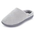 thumbnail image 4 of Floopi Womens Quilted Terry Clog Slipper Indoor Outdoor W/Memory Foam, 4 of 6