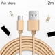 thumbnail image 1 of Usb C Tipo-C / 8 Pines / Micro Usb Cargador Rápido Cable De Sincronización De Datos Cable Trenzado Para Iphone Ipad Ipod / Android Yuarrent EL012968-00, 1 of 6