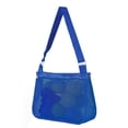 thumbnail image 1 of Bolsa de almacenamiento de juguetes para niños, bolsa de playa de viaje, bolsa de red de playa con perspectiva hueca, bolso de hombro, 1 of 5