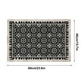 thumbnail image 3 of Tapis de Porte d'Entrée, Tapis de Pied en Velours Antidérapant, Base en Caoutchouc Durable, Déco Maison Élégante, pour Entrée avant, Robuste Résistant aux Taches, Tapis de Bienvenue d'Entrée, Tapis de Bienvenue Extérieur Résistant aux Intempéries, Ihhxbz / A, 3 of 6