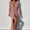 Pink, variant on Women's Ribbed Slim Long Knit Cardigan Sweater Sexy V Neck Button Down Crochet Maxi Dress Trench Coat Khaki 3XL