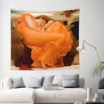 thumbnail image 2 of INVIN ART Tapestry Wall Hanging Art Home Decor, Flaming June by Frederic Leighton Art Print Painting for Living Room Bedroom Bathroom Dorm, 2 of 5
