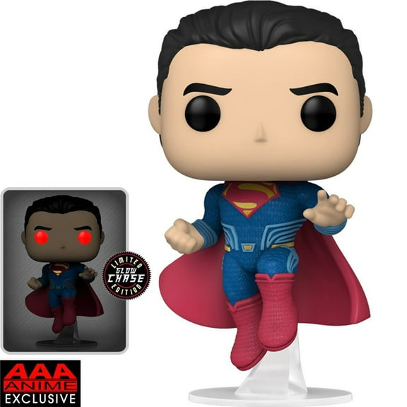 Justice League Superman Pop! Figure AAA Anime Ex., Not Mint