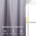 thumbnail image 5 of DSstyles 1 Panel Window Valances for Bathroom, Ombre Blackout for Kitchen Cafe, Bathroom Window Curtains Short Tier Curtain for Kitchen Bathroom Ombre Blackout Cafe Curtains 2 Panels, 5 of 9
