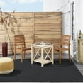 thumbnail image 4 of Nourison Essentials Indoor/Outdoor Black 5' x square Area Rug, (5 Square), 4 of 11